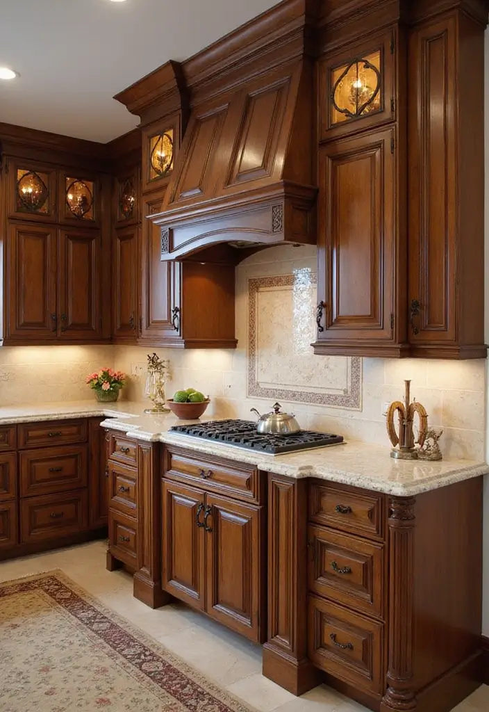 10 Stunning Modern Luxury Kitchen Designs That Will Leave You Speechless! - 7. Timeless Elegance with Classic Touches