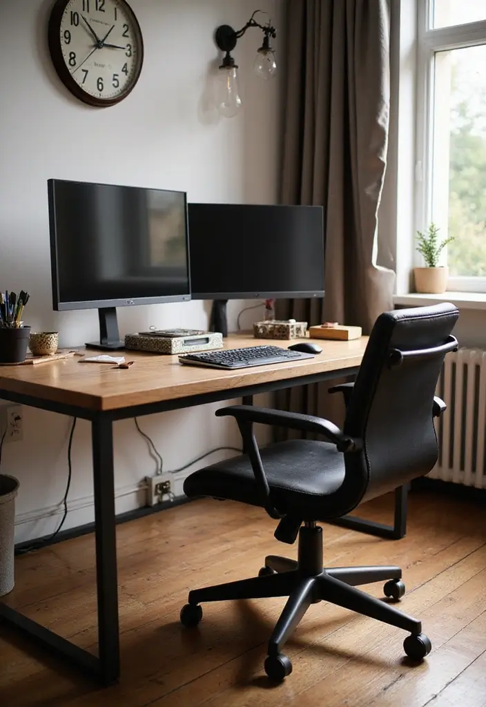 10 Tips for Creating the Perfect Home Office Setup for Maximum Productivity - 1. Choose the Right Desk