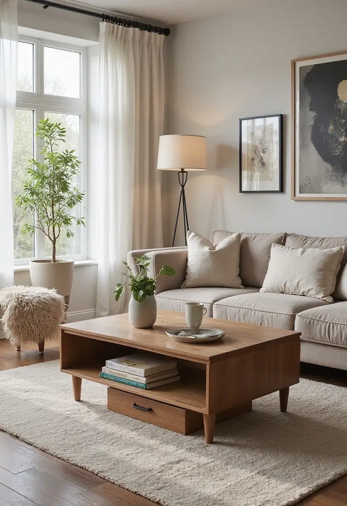 14 Small Apartment Decor Ideas That Create a Cozy Modern Sanctuary! - 2. Multi-Functional Furniture