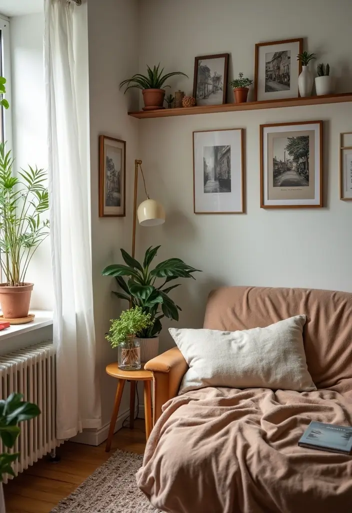 14 Small Apartment Decor Ideas That Create a Cozy Modern Sanctuary! - 9. Incorporate Personal Touches
