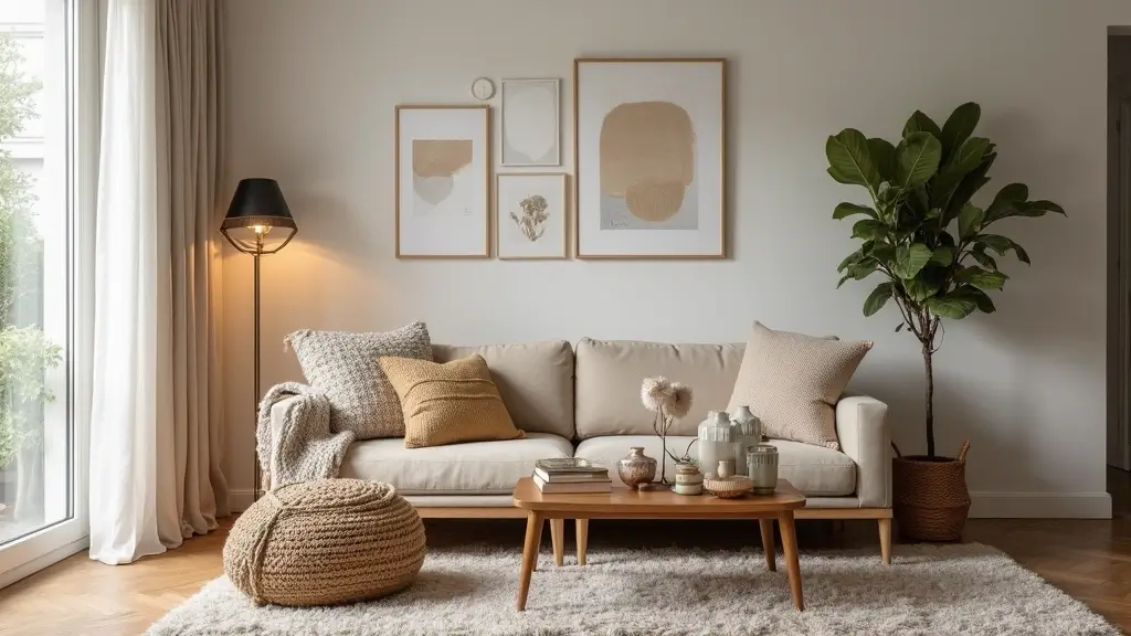 14 Small Apartment Decor Ideas That Create a Cozy Modern Sanctuary! - cozyspacefinds.com