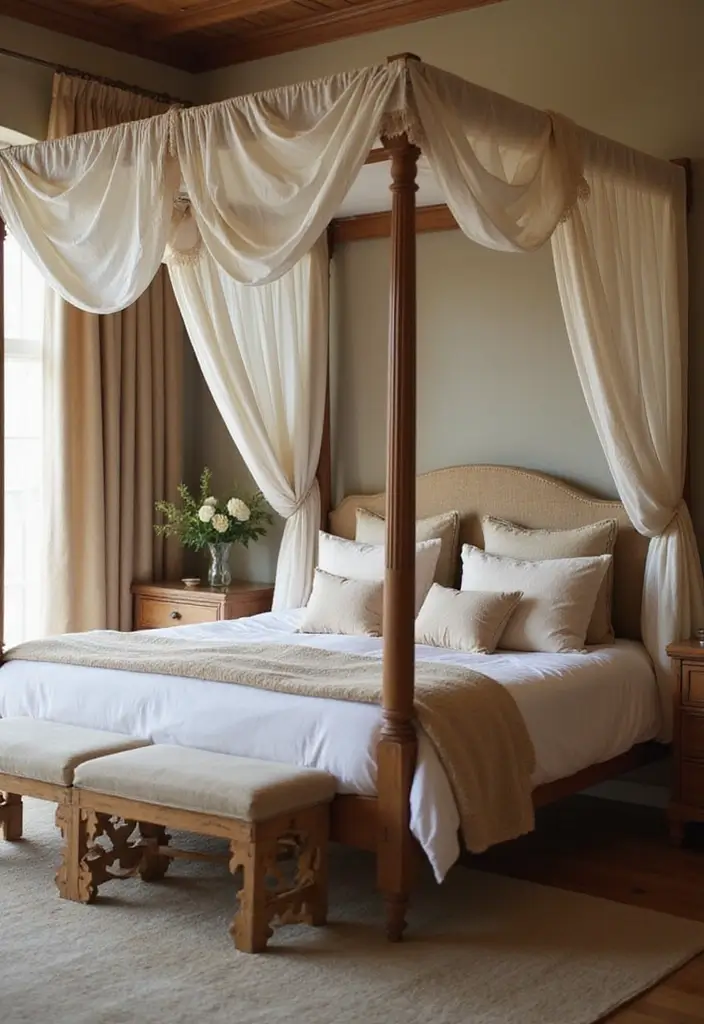 15 Cozy Bedroom Designs That Will Have You Snuggling All Night Long! - 8. Comfy Beds with Canopy Designs