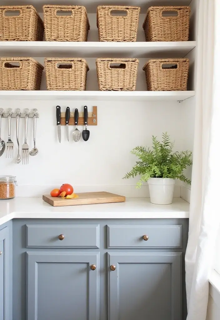 15 Stylish Small Kitchen Decor Ideas That Are Budget-Friendly and Stunning! - 3. Smart Storage Solutions
