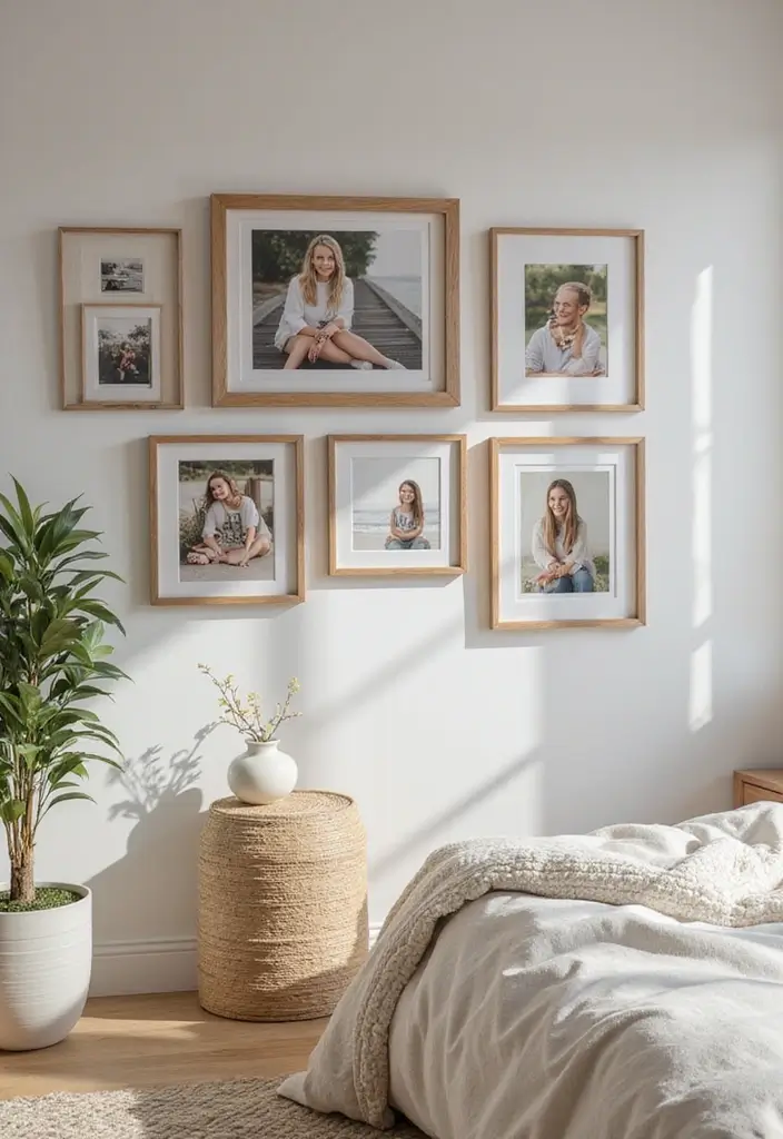 16 Bedroom Accessories to Instantly Upgrade Your Space (You’ll Want Them All!) - 11. Personalized Photo Displays
