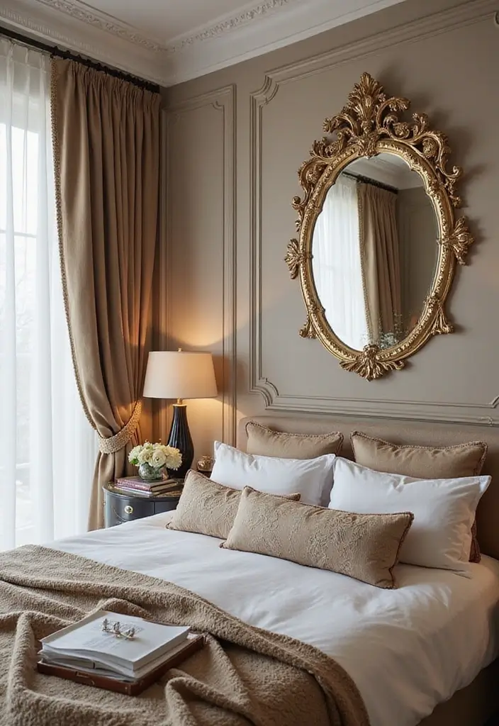 16 Bedroom Accessories to Instantly Upgrade Your Space (You’ll Want Them All!) - 4. Decorative Mirrors