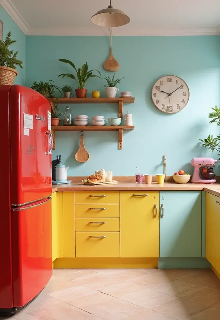 18 Kitchen Trends You Need to Know About for a Modern Look (Get Ready to Be Inspired!) - 12. Colorful Appliances