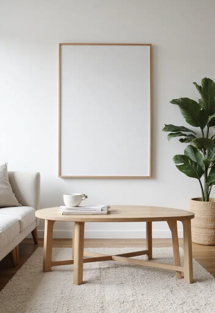 20 Modern Coffee Tables That Will Make Your Home Look Like a Design Magazine! - 4. Scandinavian Minimalist Table