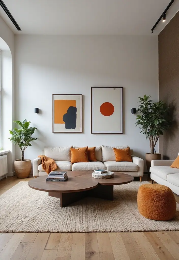 20 Modern Coffee Tables That Will Make Your Home Look Like a Design Magazine! - 9. Bold Statement Table