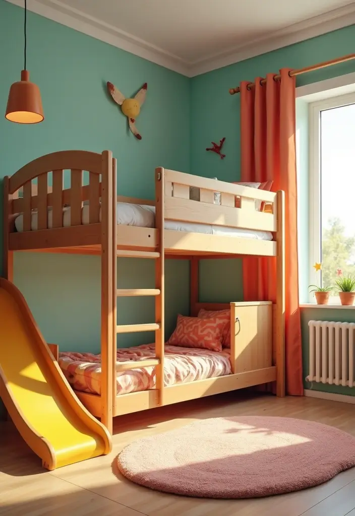 8 Budget-Friendly DIY Kid Loft Beds That Maximize Space Like a Pro! - 7. Bunk Bed Style Loft Bed