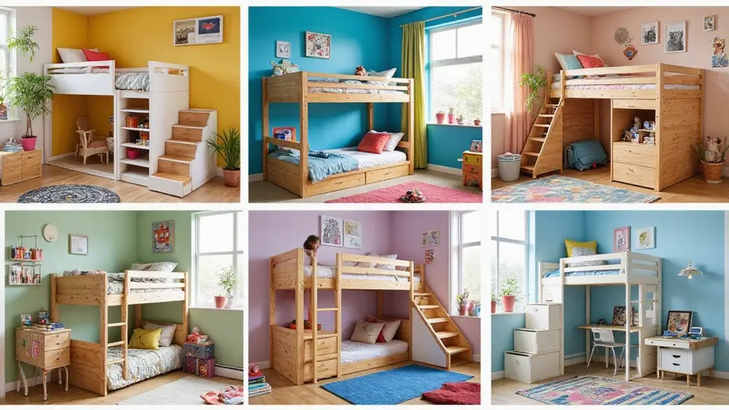 8 Budget-Friendly DIY Kid Loft Beds That Maximize Space Like a Pro! - cozyspacefinds.com