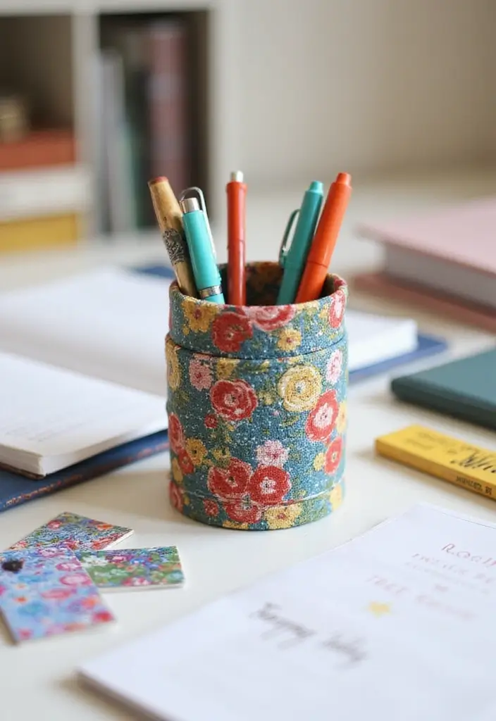 Step By Step Guide: How to Create Stunning DIY Study Desk Decor on a Budget - 8. Fun and Functional Desk Accessories