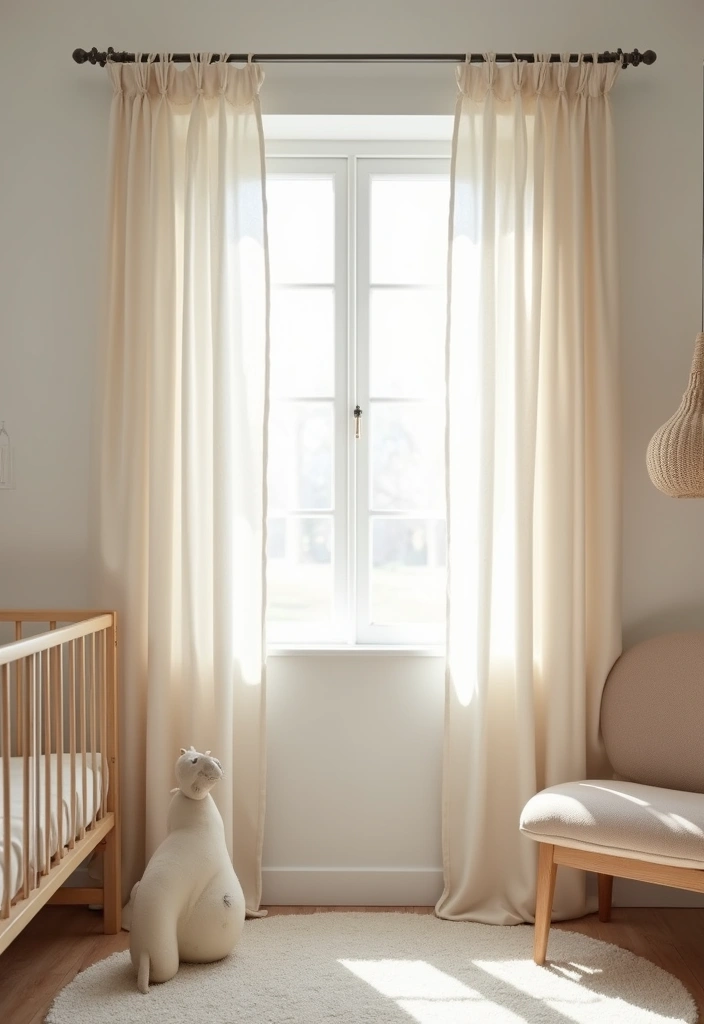 12 Adorable Cozy Nursery Ideas That Won't Break the Bank (You Won't Believe #5!) - 10. Affordable Window Treatments