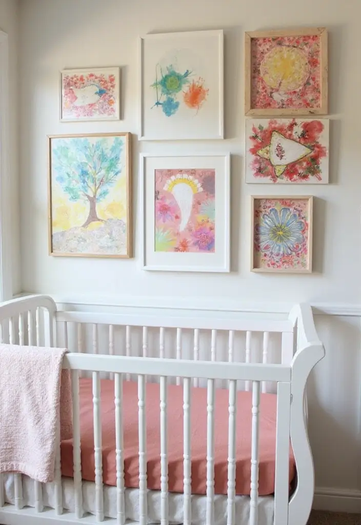 12 Adorable Cozy Nursery Ideas That Won't Break the Bank (You Won't Believe #5!) - 2. Wall Art That Tells a Story