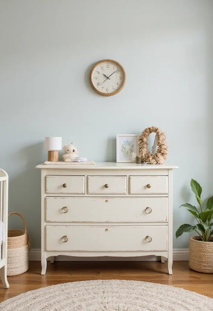 12 Adorable Cozy Nursery Ideas That Won't Break the Bank (You Won't Believe #5!) - 6. Upcycled Furniture Finds