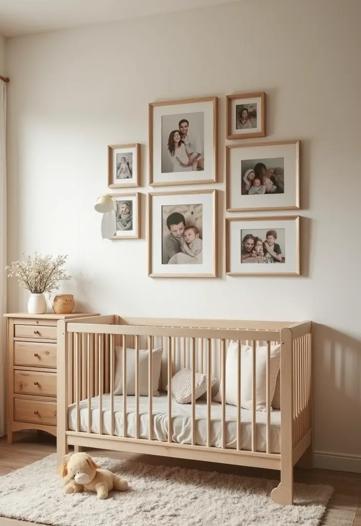 12 Adorable Cozy Nursery Ideas That Won't Break the Bank (You Won't Believe #5!) - 8. Personal Touches with Photos