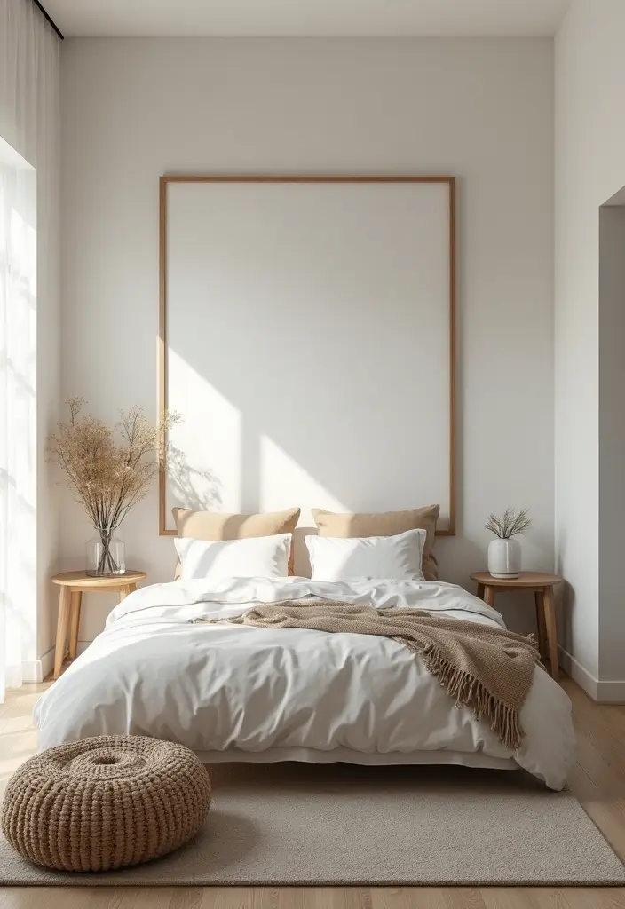 12 Cozy Small Bedroom Ideas That'll Make You Feel Right at Home (You Won't Believe #5!) - 7. Minimalistic Approach