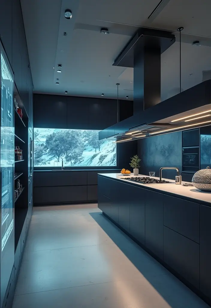 15 Stunning Modern Kitchen Decor Ideas That Will Transform Your Space! - 10. Integrated Technology