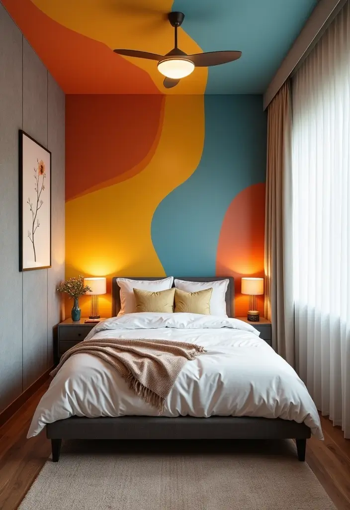 25 Budget-Friendly Bedroom Ideas That Are Super Cozy (You’ll Want #19!) - 12. Statement Ceiling