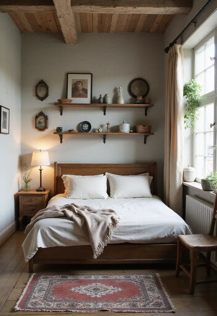 25 Budget-Friendly Bedroom Ideas That Are Super Cozy (You’ll Want #19!) - 15. Vintage Finds