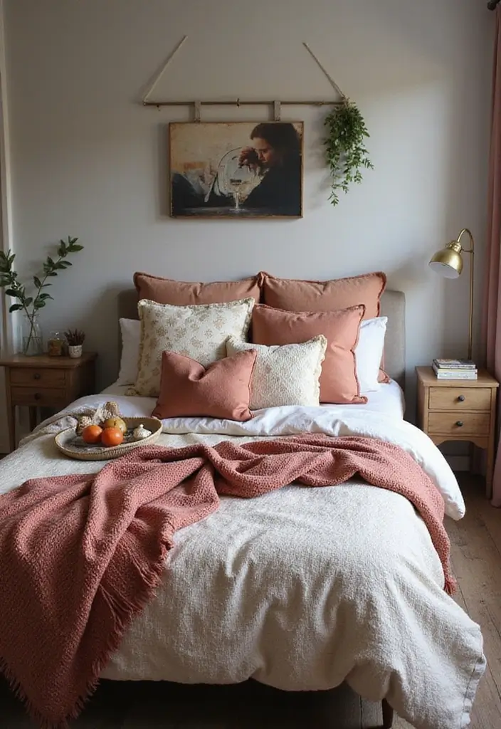 25 Budget-Friendly Bedroom Ideas That Are Super Cozy (You’ll Want #19!) - 2. Layered Bedding
