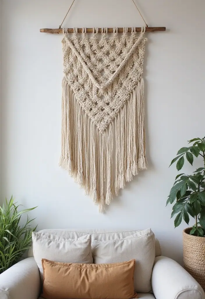 30 Easy DIY Home Decor Projects That Will Transform Your Space on a Budget! - 1. Macrame Wall Hangings