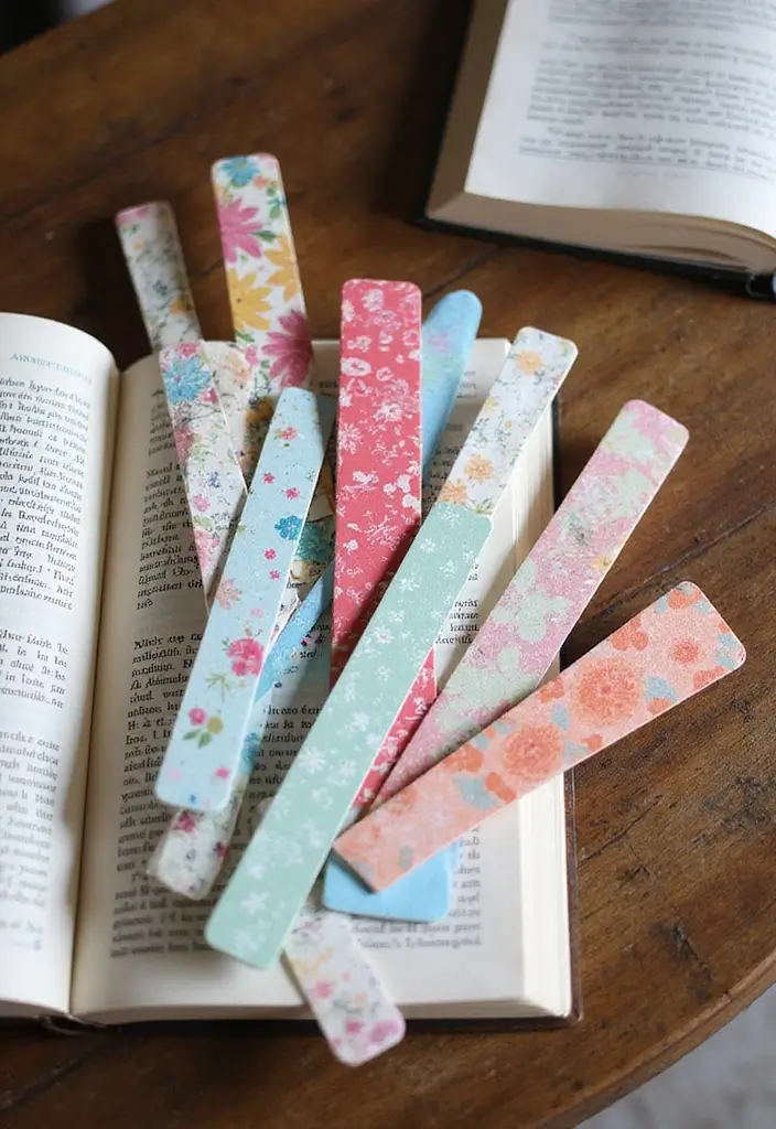 30 Easy DIY Home Decor Projects That Will Transform Your Space on a Budget! - 12. Creative Bookmarks