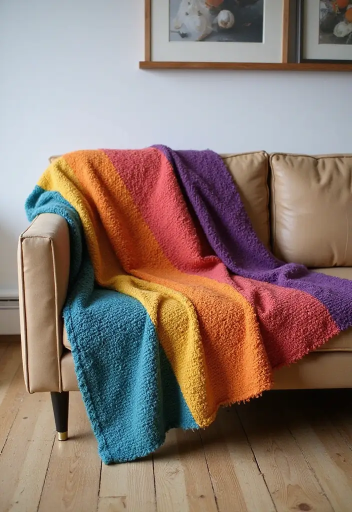 30 Easy DIY Home Decor Projects That Will Transform Your Space on a Budget! - 13. No-Sew Blanket