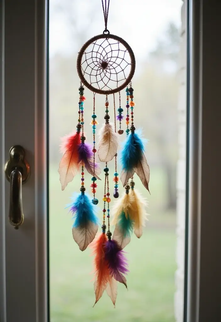 30 Easy DIY Home Decor Projects That Will Transform Your Space on a Budget! - 27. DIY Dream Catcher