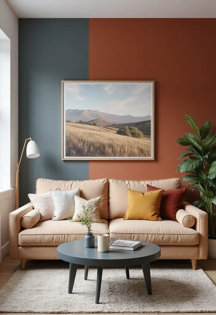 30 Easy DIY Home Decor Projects That Will Transform Your Space on a Budget! - 7. Painted Accent Walls