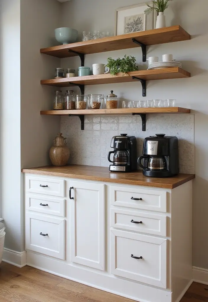 12 Stunning Coffee Station Setups That'll Make You Want to Brew All Day Long! - 12. Multi-Purpose Coffee Station