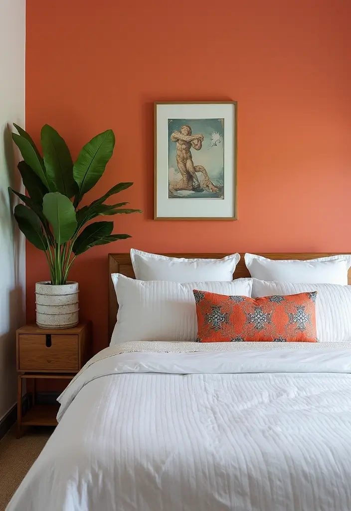 18 Affordable Guest Bedroom Ideas That Look Luxe for Less (You Won't Believe #10!) - 2. DIY Accent Wall