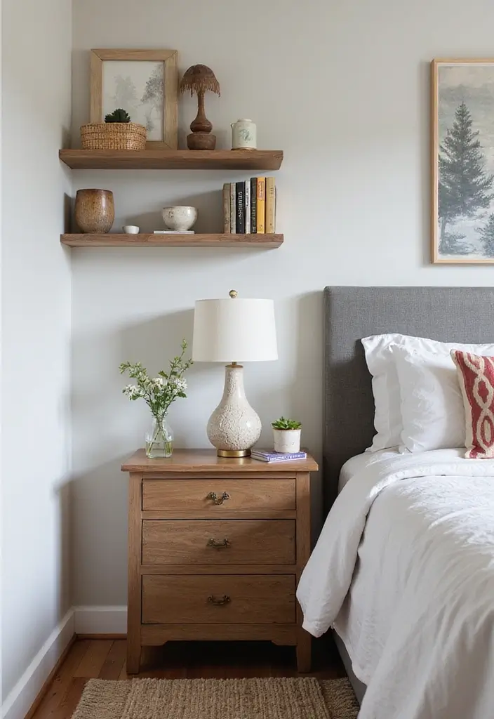 18 Affordable Guest Bedroom Ideas That Look Luxe for Less (You Won't Believe #10!) - 9. Creative Nightstands