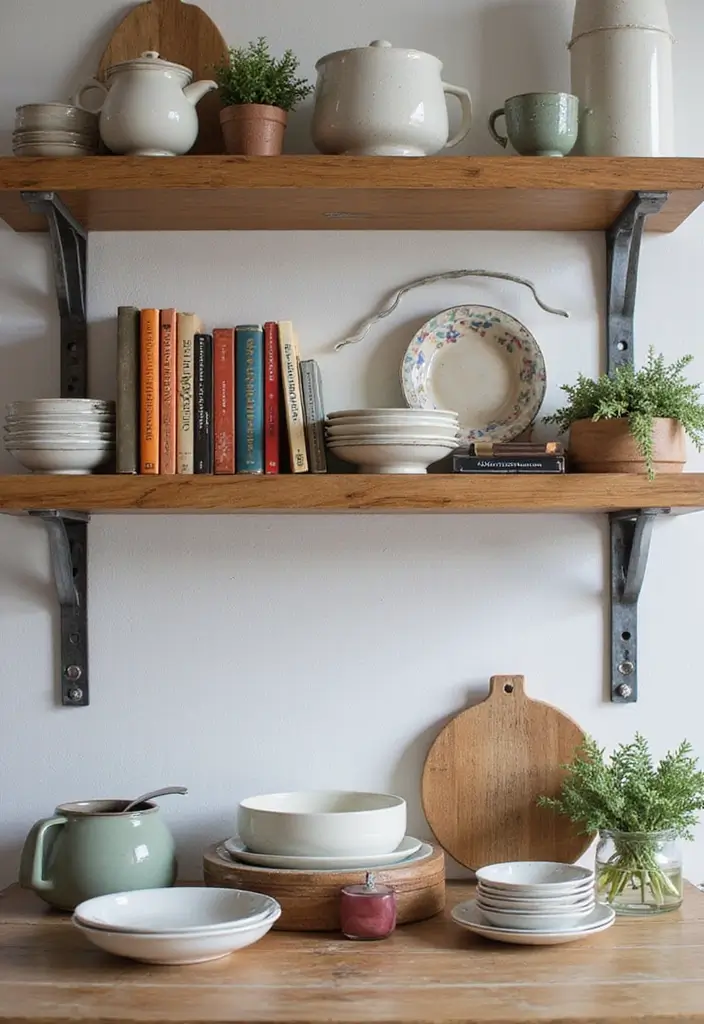 16 Modern Kitchen Decor Ideas That Will Leave Your Guests in Awe (Wait Until You See #5!) - 1. Sleek Open Shelving