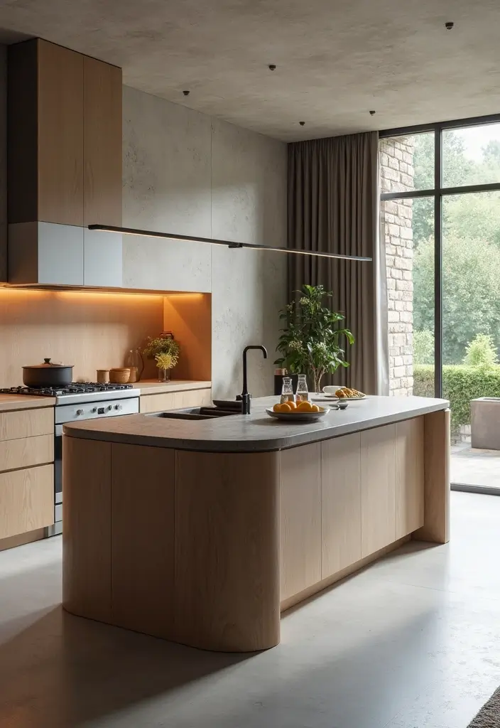 16 Modern Kitchen Decor Ideas That Will Leave Your Guests in Awe (Wait Until You See #5!) - 10. Unique Kitchen Islands