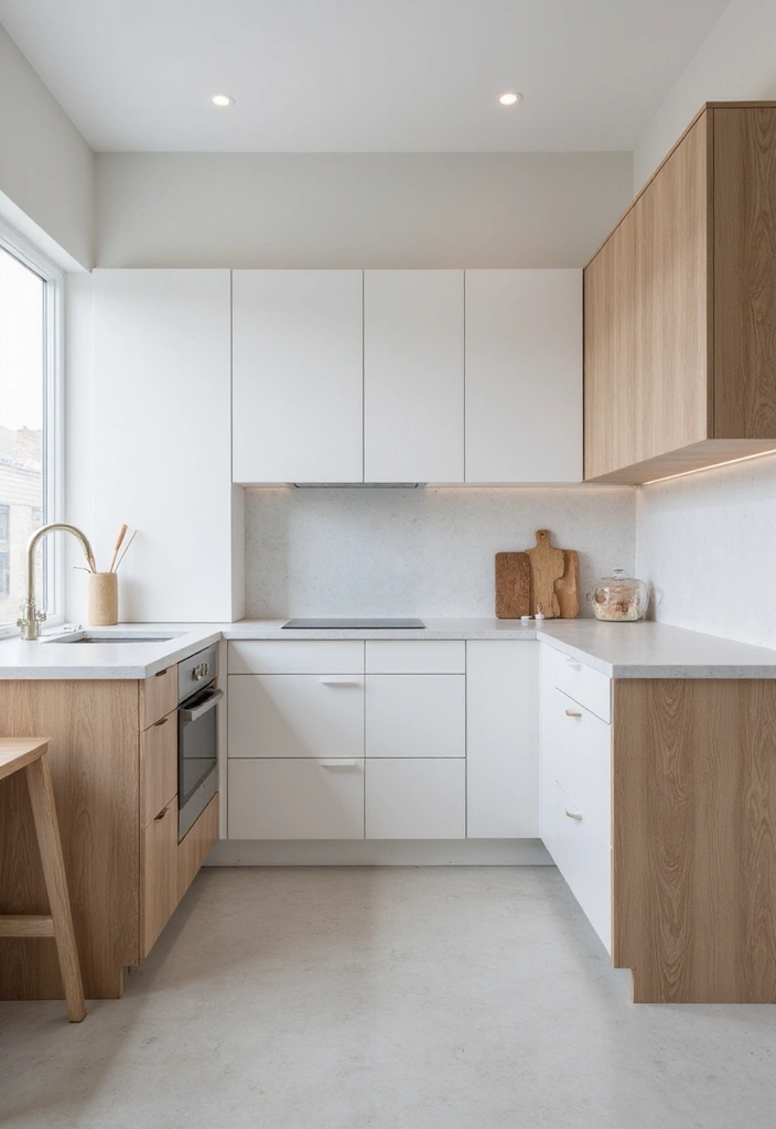 16 Modern Kitchen Decor Ideas That Will Leave Your Guests in Awe (Wait Until You See #5!) - 4. Minimalist Color Palettes