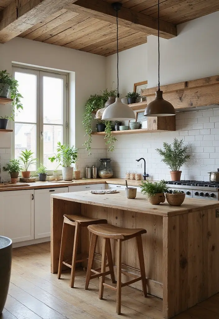 16 Modern Kitchen Decor Ideas That Will Leave Your Guests in Awe (Wait Until You See #5!) - 5. Eco-Friendly Decor