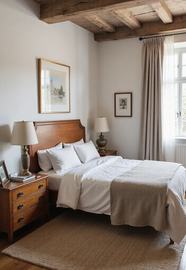 25 Modern Bedroom Decor Ideas That Will Transform Your Space (You Won't Believe #16!) - 10. Vintage Finds