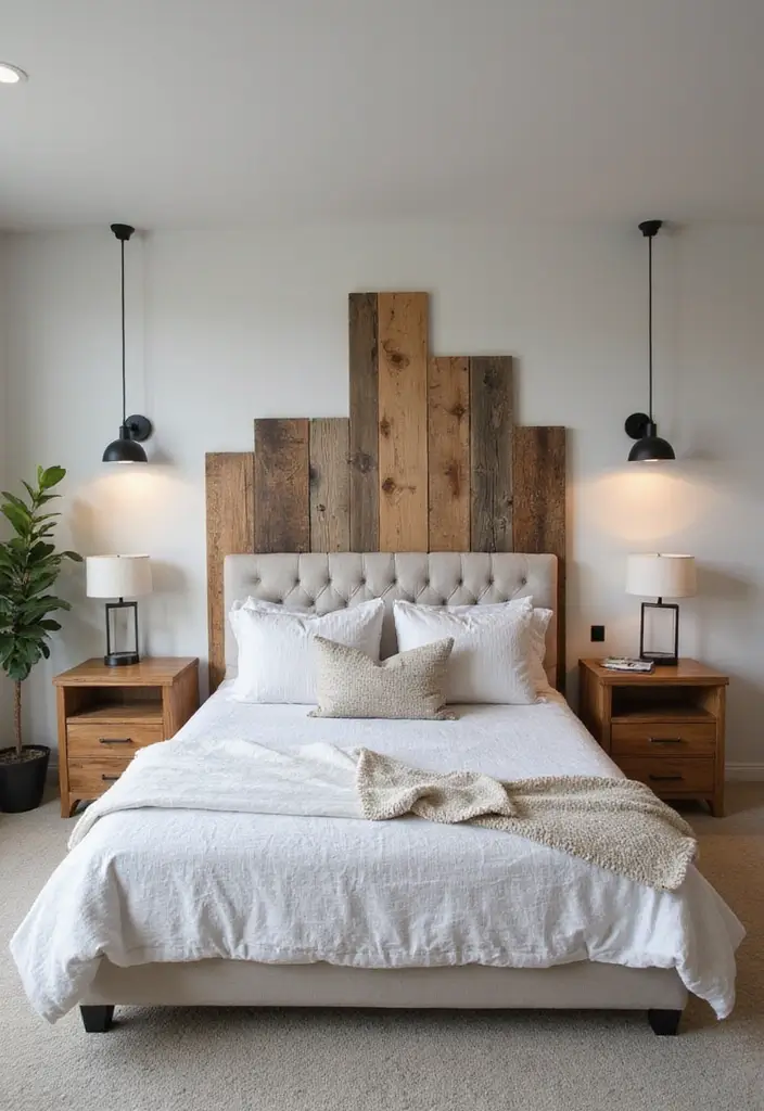 25 Modern Bedroom Decor Ideas That Will Transform Your Space (You Won't Believe #16!) - 19. Unique Headboards