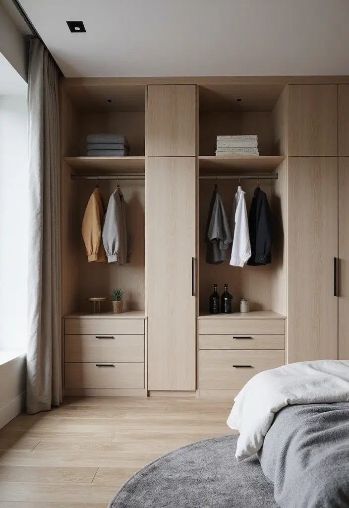 25 Modern Bedroom Decor Ideas That Will Transform Your Space (You Won't Believe #16!) - 21. Custom Closet Solutions