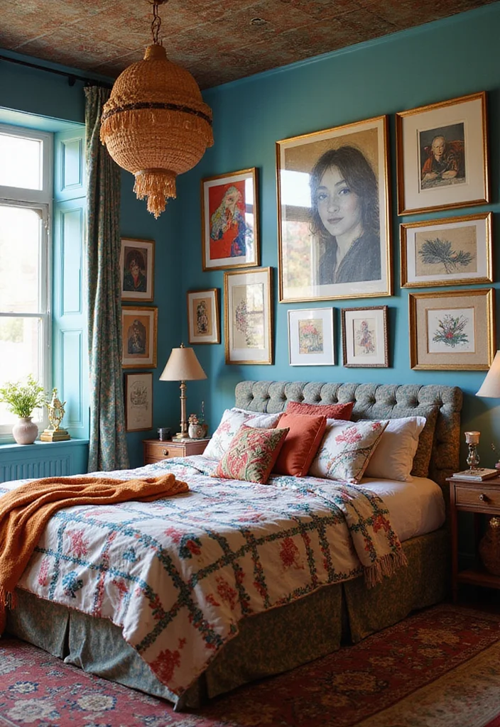 19 Bedroom Transformations Under $200 That'll Leave You Speechless! (Wait Until You See #3!) - 12. Artistic Expression