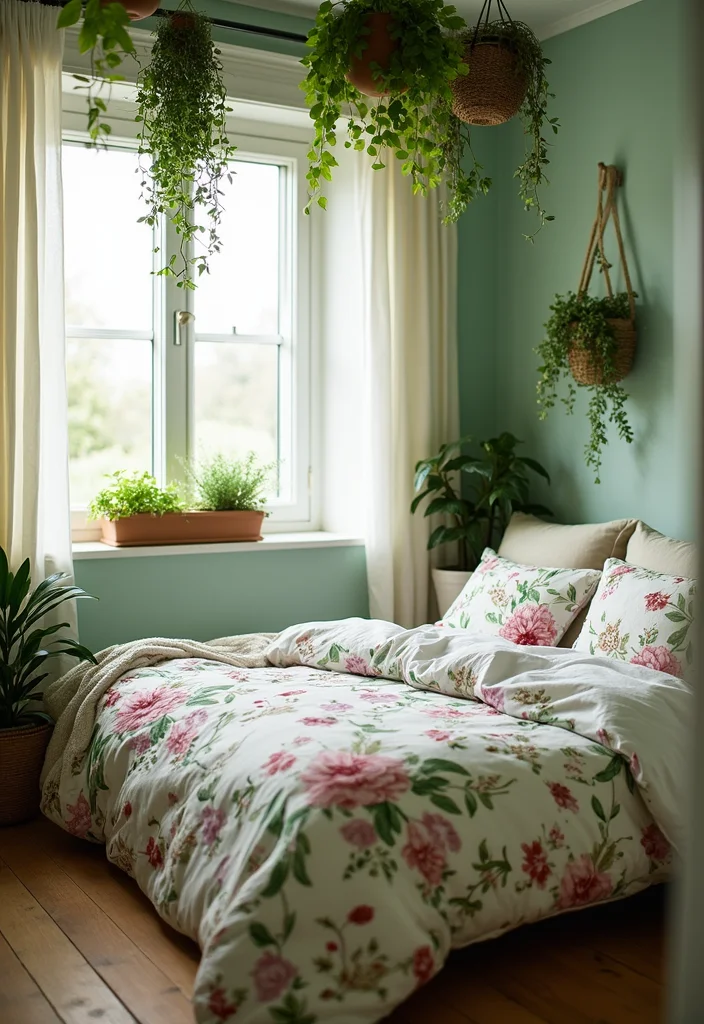 19 Bedroom Transformations Under $200 That'll Leave You Speechless! (Wait Until You See #3!) - 19. Garden Oasis