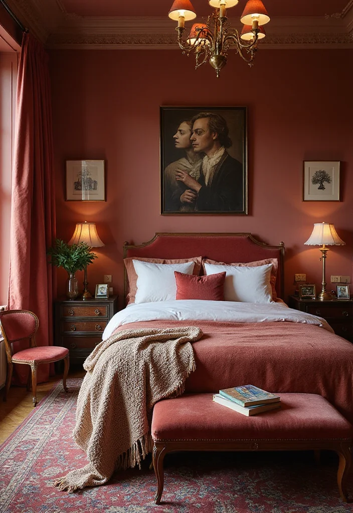 19 Bedroom Transformations Under $200 That'll Leave You Speechless! (Wait Until You See #3!) - 3. Vintage Glam Makeover