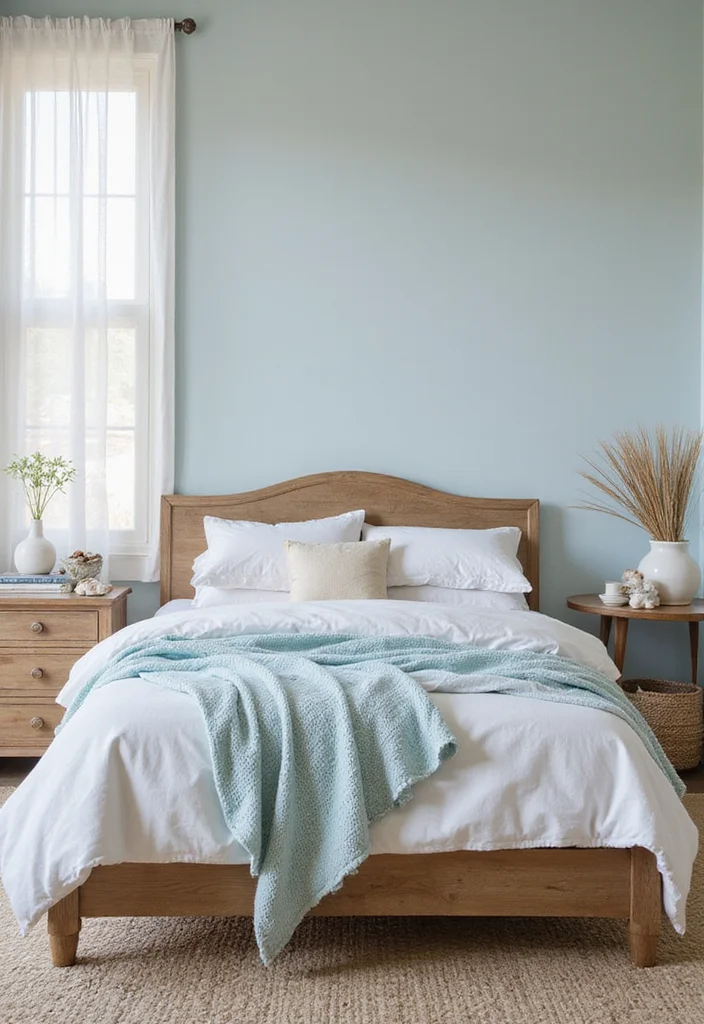 19 Bedroom Transformations Under $200 That'll Leave You Speechless! (Wait Until You See #3!) - 4. Coastal Escape