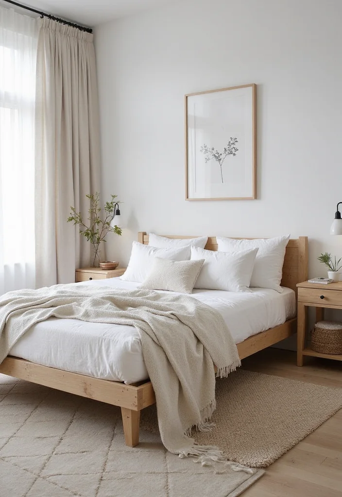 19 Bedroom Transformations Under $200 That'll Leave You Speechless! (Wait Until You See #3!) - 8. Chic Scandinavian Style