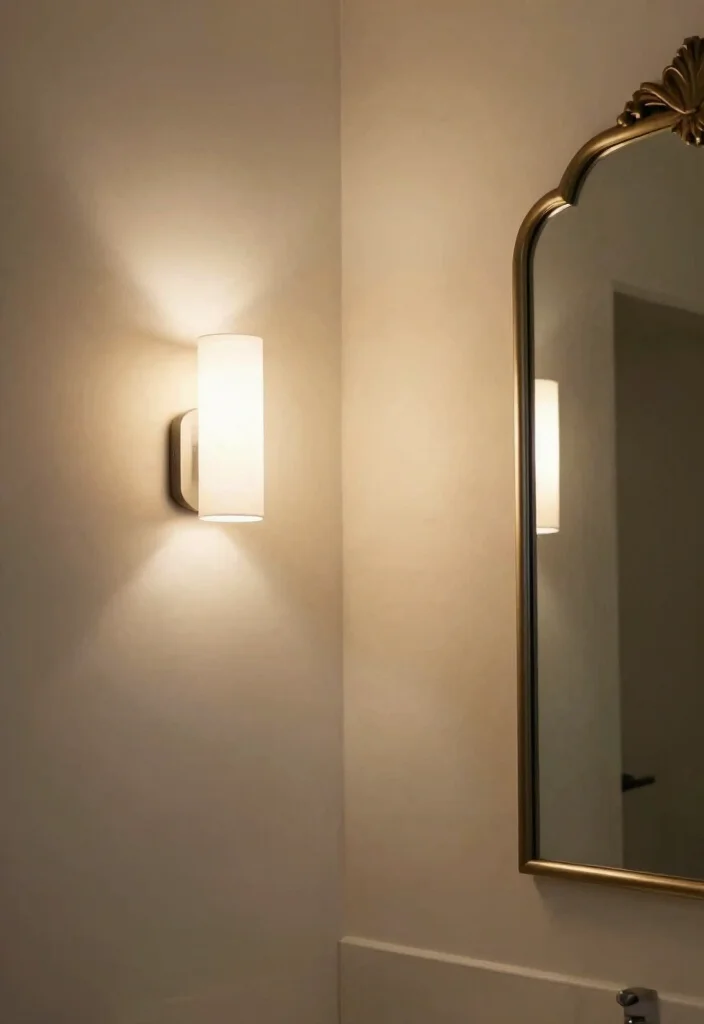 19 Budget Bathroom Decor Ideas That'll Refresh Your Space in No Time! - 11. Accent Lighting 1