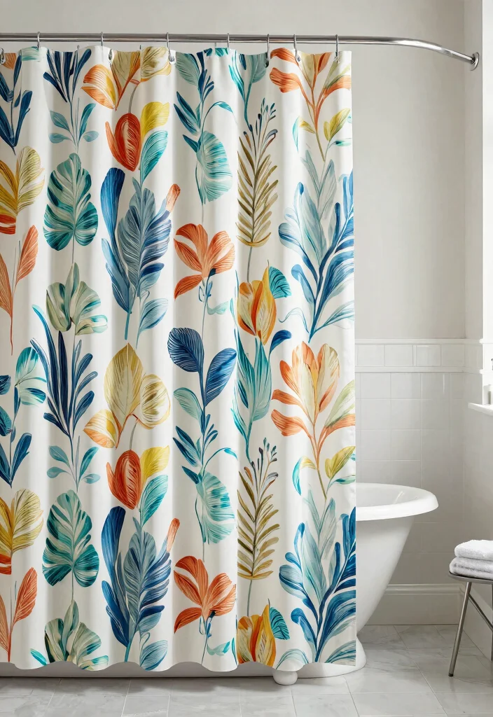 19 Budget Bathroom Decor Ideas That'll Refresh Your Space in No Time! - 6. Stylish Shower Curtains 1