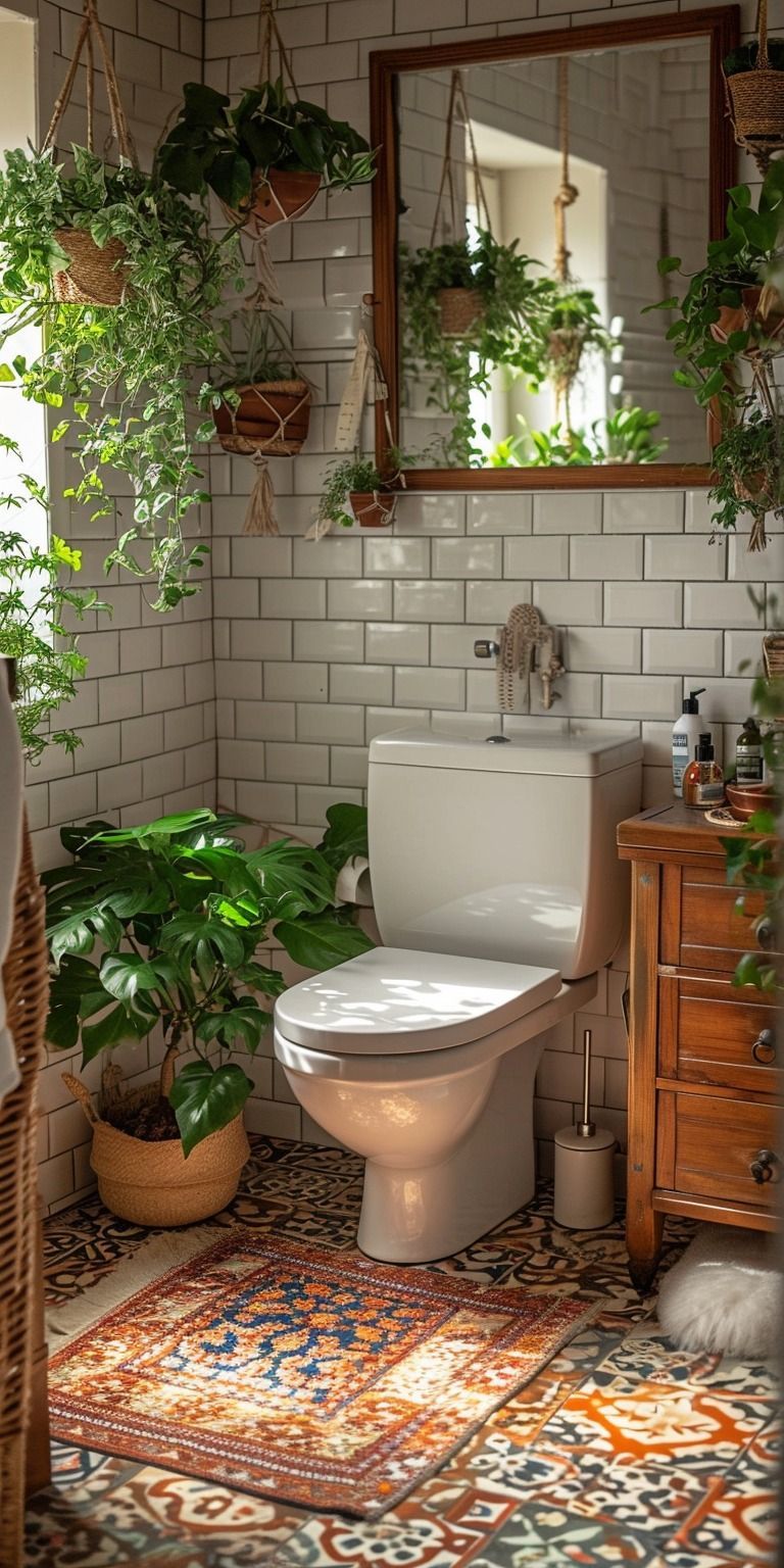 19 Budget Bathroom Decor Ideas That'll Refresh Your Space in No Time! - 8. Plant Life 1